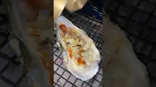 Oyster Cheese Rice【Solo Camping】