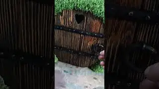 Топиарный домик для сада