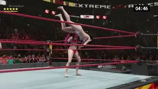 WWE 2K19 Hinata VS Sakura Haruno Bikini Barefoot Ironwoman (30 Mins)