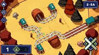 Railbound Level 2-5A Walkthrough
