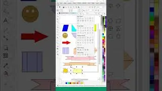 How to use Common Shapes Tool in CorelDraw (Part34)