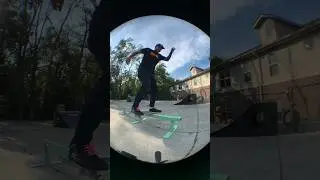 Grind rail #skateboarding practice