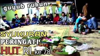 ACARA SYUKURAN BERSAMA UNTUK memperingati HUT RI ke 78