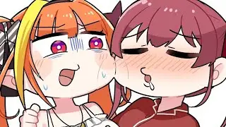 Marine Senchou wants Coco's love【Kiryu Coco/hololive】