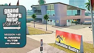 GTA VC (Definitive Edition) [100% Walkthrough] - Mission #49: Sunshine Autos (All Vehicles)