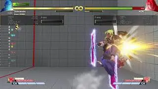 SFV - Urien dash back aegis setup