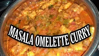 Masala Omelette Curry | How to make Masala Omelette Curry | Indian Masala Omelette Recipe.