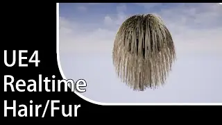 UE4 Realtime Hair/Fur - TUTORIAL - 3ds max to Unreal Engine 4