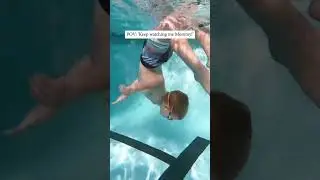 WATCH THIS: Child keeps spinning! | Have you tried this?? #watersafety #survivalswimming #pool #baby