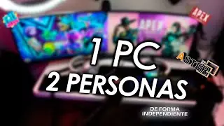 ¿CÓMO CONVERTIR TU PC EN 2 ESCRITORIOS INDEPENDIENTES?  El que me copió Proto hasta en la miniatura