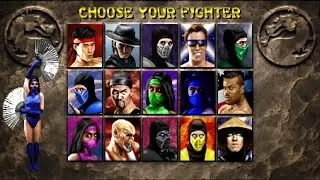 Mortal Kombat 2 Remix - KITANA Полный проход!