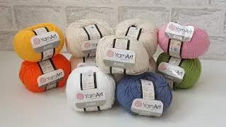 Встречаем весну с Yarn Art jeans. Обзор пряжи и розыгрыш.