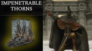 DESTROYING Elden Ring's DLC With It's Most BROKEN Spell (Impenetrable Thorns)