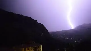 Erzincan/Kemaliye'de Dolu Yağışı