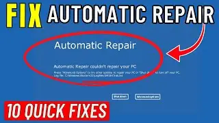 How to Fix Automatic Repair Loop (Windows 10/11 100% Working)