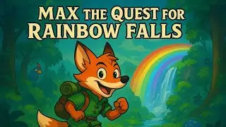Max the Fox’s Magical Journey Begins! | Rainbow Falls Adventure for Kids