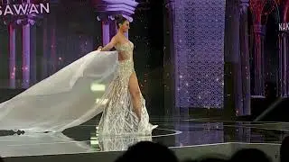 Miss Grand Nakhon Sawan FALLS at Miss Grand Thailand 2023 Evening Gown (Preliminary Competition)