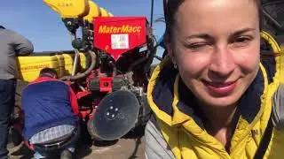 MaterMacc Twin Row . Шахматный посев . Двухстрочечный посев. Импортагротех +380982411363