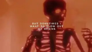 $UICIDEBOY$ - BUT SOMETIMES I WANT TO BLOW OUT MY BRAINS(FT. LIL PEEP)(Lyric Video)