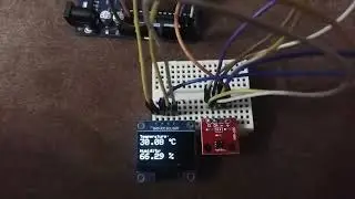 (Demo) Interface HTU21D Temperature & Humidity Sensor with Arduino