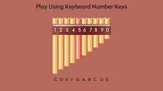 YouTube Panflute   Play on YouTube with computer keyboard