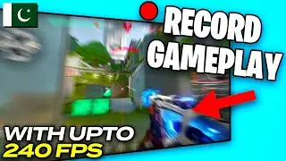 How To Screen Record Games with Upto 240 FPS in PC | How To Record Gameplay on PC | 2024