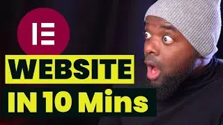 Website Design In 10 Mins - Elementor PRO