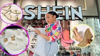 COME SEE WHAT I ORDERED FROM SHEIN….UNBOXING!!! ￼ Sandals, Wedges, Graphic tees, Jewelry and more…..