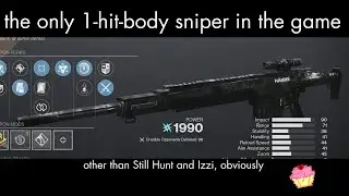 the only 1-hit body sniper in the game | Albruna-D