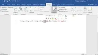 How to Use Track Changes in Microsoft Word