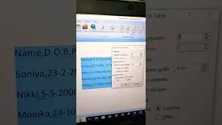 Convert text into tables in MS word documents | Change text into tables | Learn with 