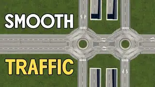 Managing Traffic Flow in Cities Skylines 2!