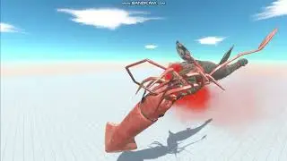Collosal Squid vs Mosasaurus in Animal Revolt Battle Simulator!!! - GamesTI
