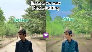 Iphone Xs Max Photo Editing || Iphone Xs Max camera result in 2023 || 💕