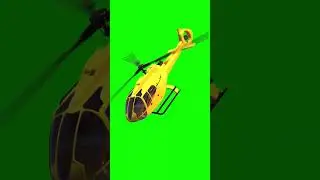 Helicopter green screen video short | green screen vfx | green screen videos
