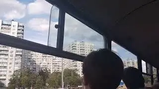 ЛАЗ-695Н на улице Кораблестроителей