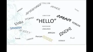 how to say hello in different languages
