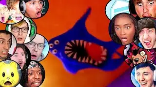 GAMERS REACT TO NABNAB JUMPSCARE GARTEN OF BANBAN 3