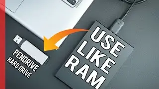 How To Increase RAM Using DRIVE In Windows! Use Drive as RAM (Windows 10/8/7)