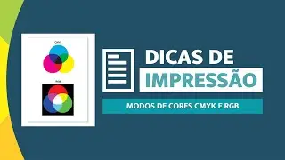 Entendendo os Modos de Cores CMYK e RGB
