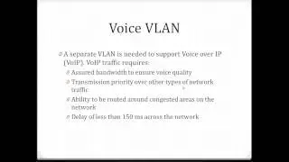 CIS 165 - VLANS