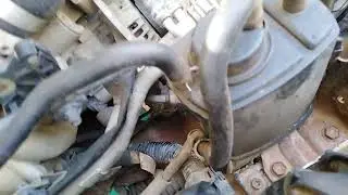 the most difficult task of suzuki jimny is removing starting moter