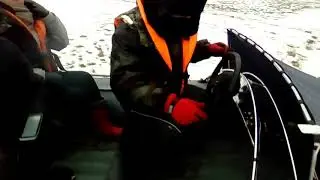 Аэролодка Лани. Испытания по пляжу