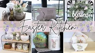 EASTER DECORATE WITH ME 2026 🪻| EASTER KITCHEN DECOR
