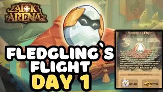 AFK ARENA - FLEDGLING'S FLIGHT DAY 1 - QUICK WALK-THROUGH