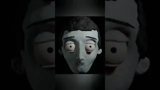 Tim Burton inspired model in Blender