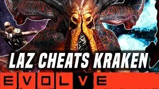 ELDER KRAKEN CHEATED!! Evolve Gameplay Stage Two (NEW EVOLVE 2019 Monster Gameplay)