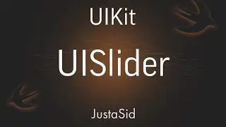 #6 UISlider. уроки UIKit