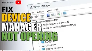 Top 7 Ways to Fix Device Manager Not Opening on Windows 10 and Windows 11 (2024)