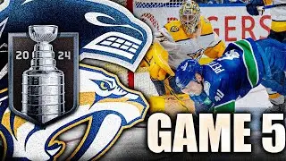 CANUCKS FUMBLE GAME 5: NASHVILLE PREDATORS COMEBACK (Nikita Zadorov Goal + Roman Josi, Carrier)